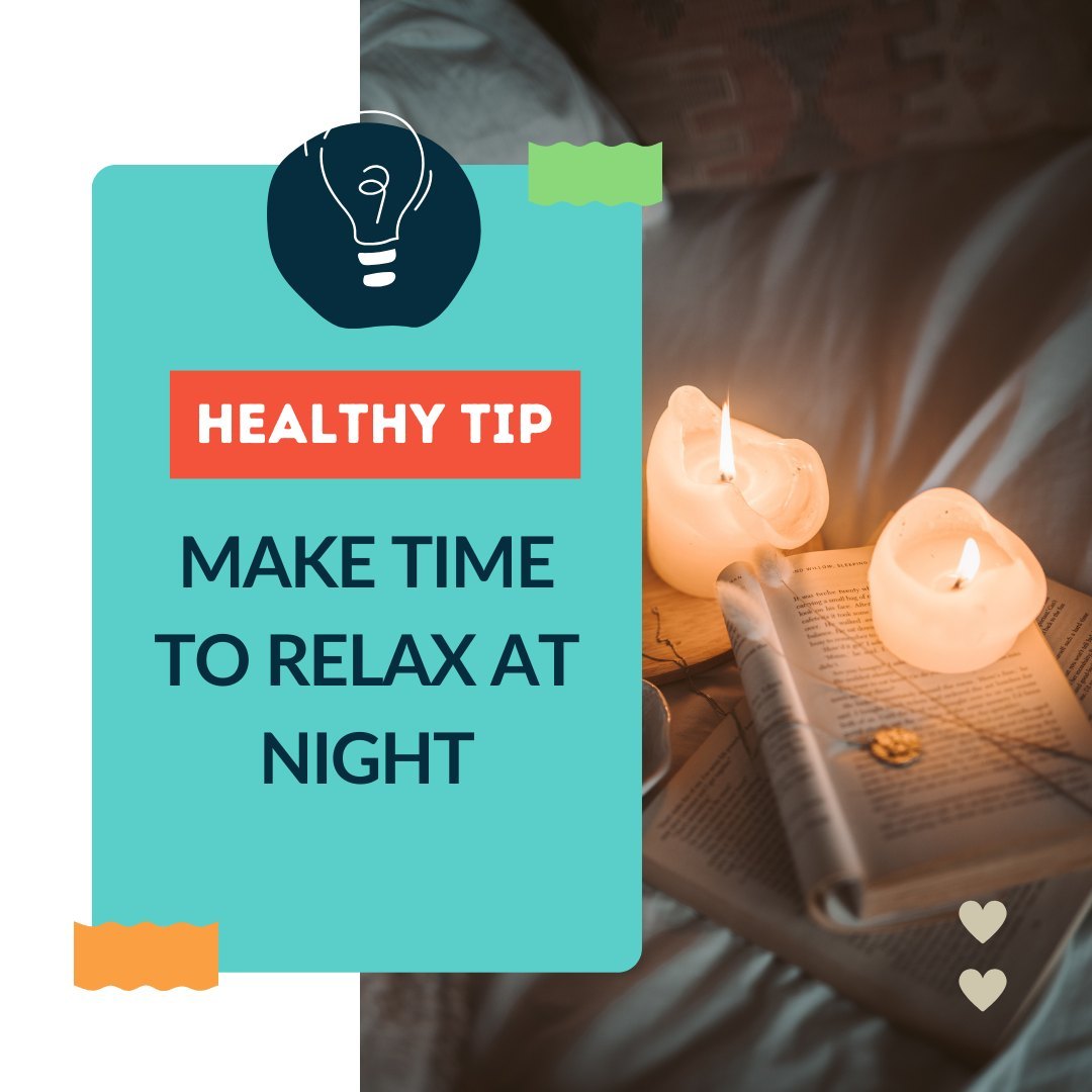 💡 If you don’t already do this… make INTENTIONAL time to relax at night!

I know that may sound like a big ask — especially if you have “fun” stuff like household chores on your to-do list.
 
Here’s something to think about: This downtime allows your brain to recharge, improving problem-solving and creative thinking skills.

Plus it can help you unwind from a busy day.

AND it also will help you relax and refresh so you can hit it hard tomorrow!

Need some healthy ways to unwind — or some more info? Grab your copy of my latest resource: The 7-Night Relax & Recharge Routine. Get a copy by DMing me the word “RECHARGE”!

#NighttimeRoutine #RechargeYourself #EveningUnwind #SleepWellness #UnplugYourself #RelaxandRecharge #NightlyReset #SleepSanctuary #WellnessRituals #SleepBetterFeelBetter